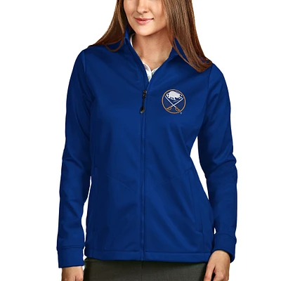 Women's Antigua Royal Buffalo Sabres Golf Full Zip Jacket