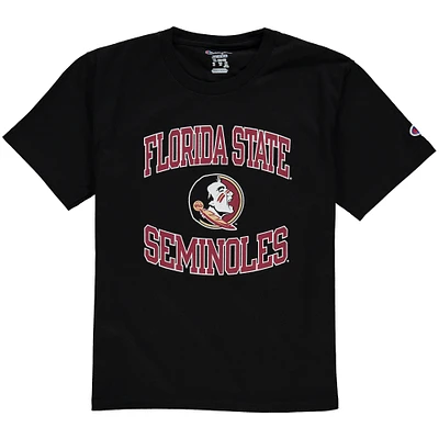 Youth Champion Black Florida State Seminoles Circling Team Jersey T-Shirt