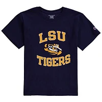 Youth Champion Purple LSU Tigers Circling Team Jersey T-Shirt