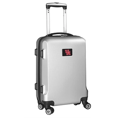 MOJO Silver Houston Cougars 21" 8-Wheel Hardcase Spinner Carry-On Luggage