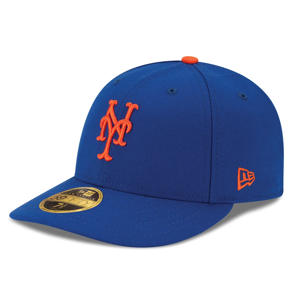 Men's New Era Royal York Mets Authentic Collection On Field Low Profile Game 59FIFTY Fitted Hat