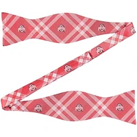 Scarlet Ohio State Buckeyes Rhodes Self-Tie Bow Tie