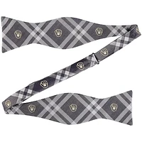 Navy Milwaukee Brewers Rhodes Self-Tie Bow Tie