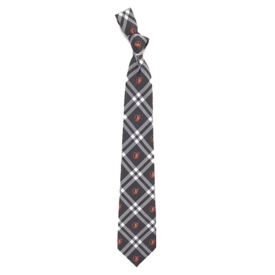 Men's Black Baltimore Orioles Rhodes Tie