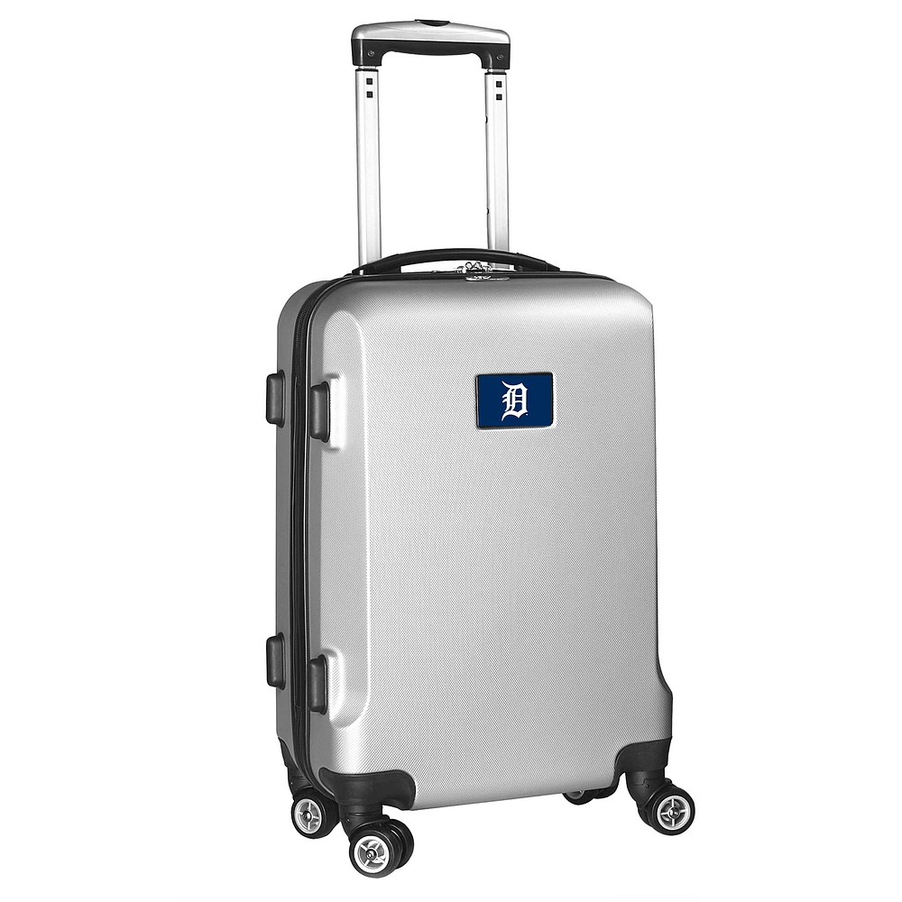 MOJO Silver Detroit Tigers 21" 8-Wheel Hardcase Spinner Carry-On Luggage