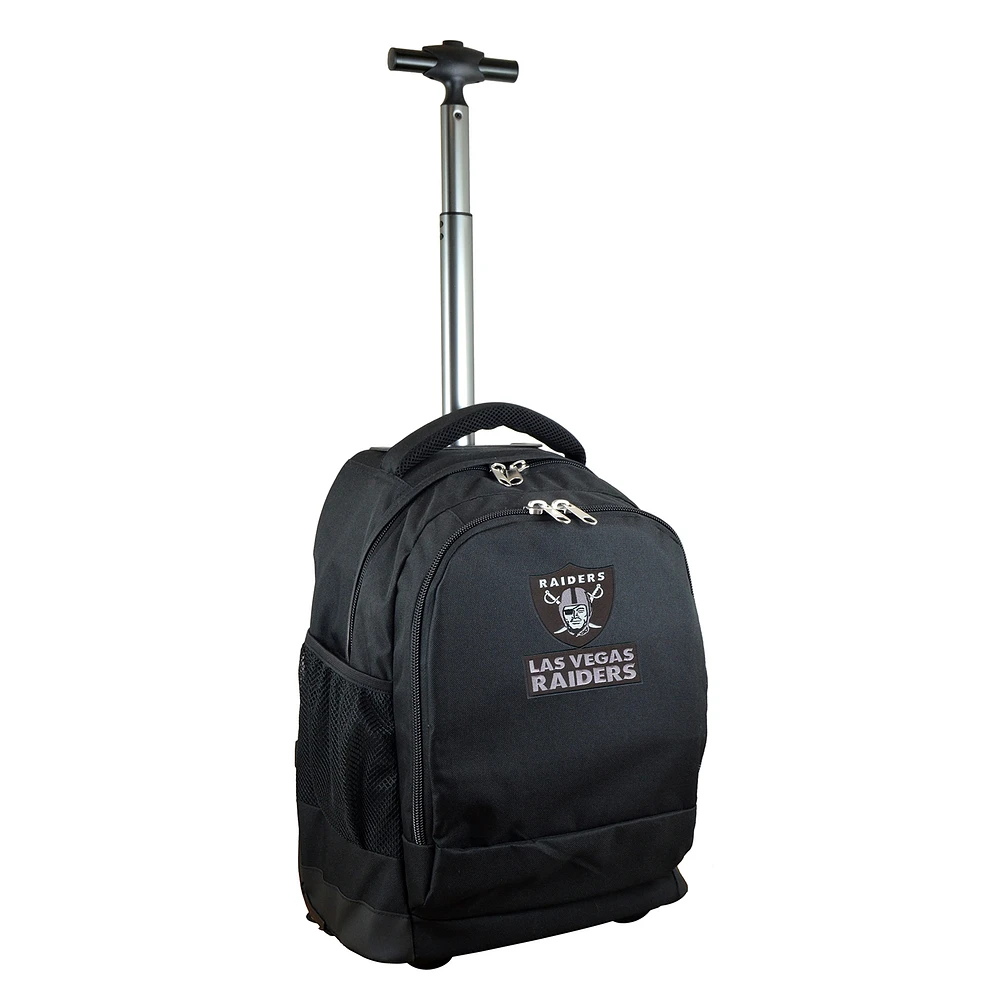 Las Vegas Raiders 19'' Premium Wheeled Backpack