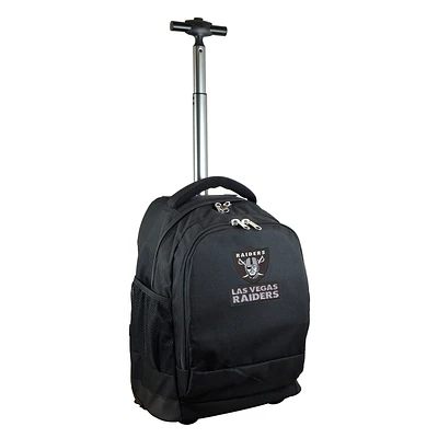 Las Vegas Raiders 19'' Premium Wheeled Backpack