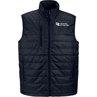 Men's Black Evansville Purple Aces Apex Compressible Quilted Vest