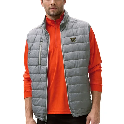 Men's Gray Western Michigan Broncos Apex Compressible Quilted Vest