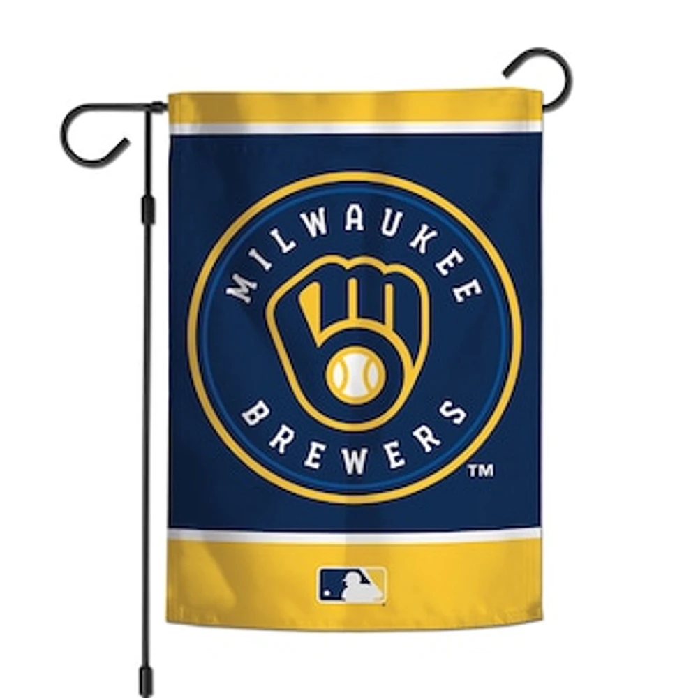 WinCraft Milwaukee Brewers 12" x 18" Double-Sided Garden Flag