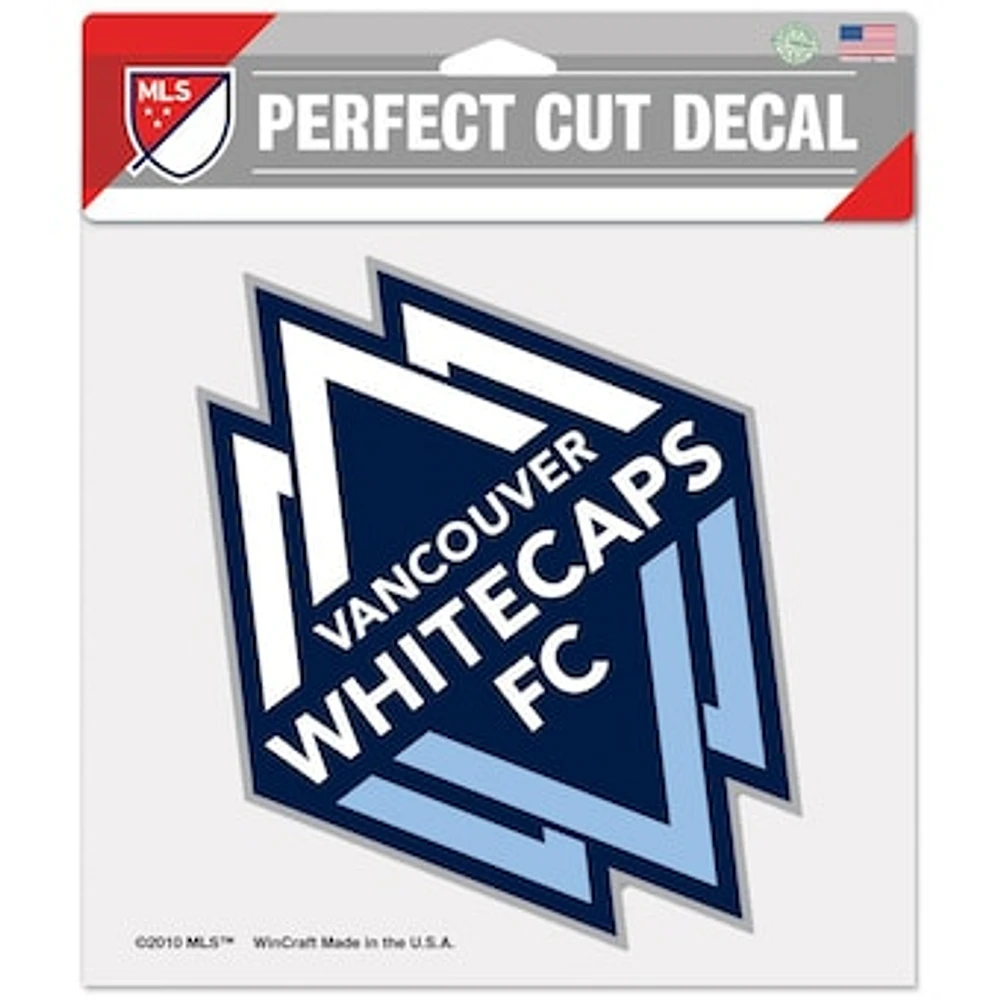 WinCraft Vancouver Whitecaps FC 8" x 8" Perfect Cut Decal