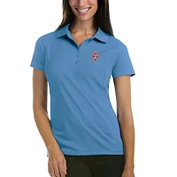 Women's Antigua Blue Colorado Rapids Pique Desert Dry Xtra-Lite Polo