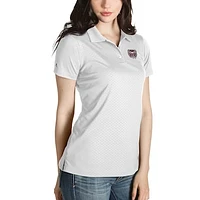 Women's Antigua White Missouri State University Bears Desert Dry Inspire Polo