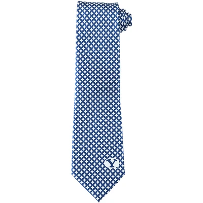 Men's BYU Cougars Diamante Print Silk Tie