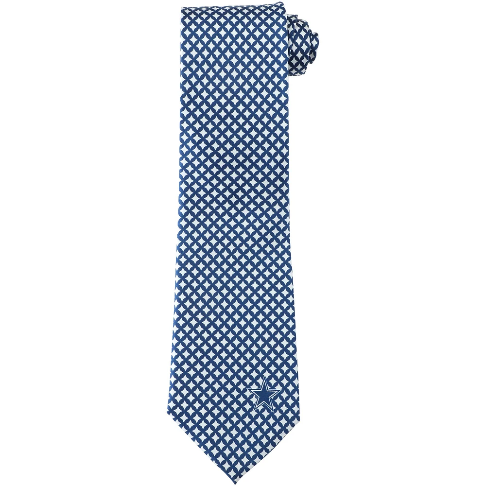 Men's Dallas Cowboys Diamante Print Silk Tie