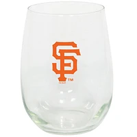 San Francisco Giants 15oz. Stemless Wine Glass