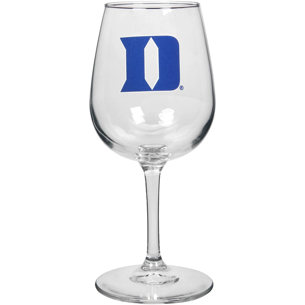 Duke Blue Devils 12oz. Stemmed Wine Glass