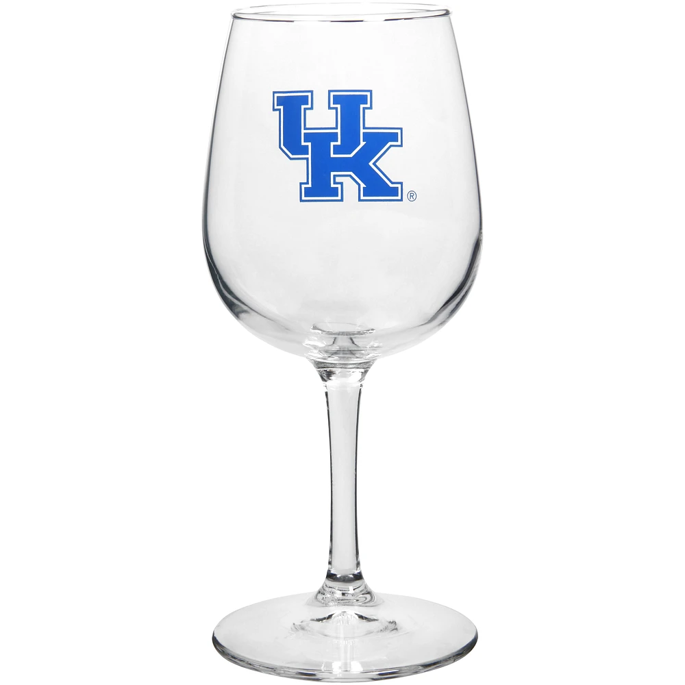 Kentucky Wildcats 12oz. Stemmed Wine Glass