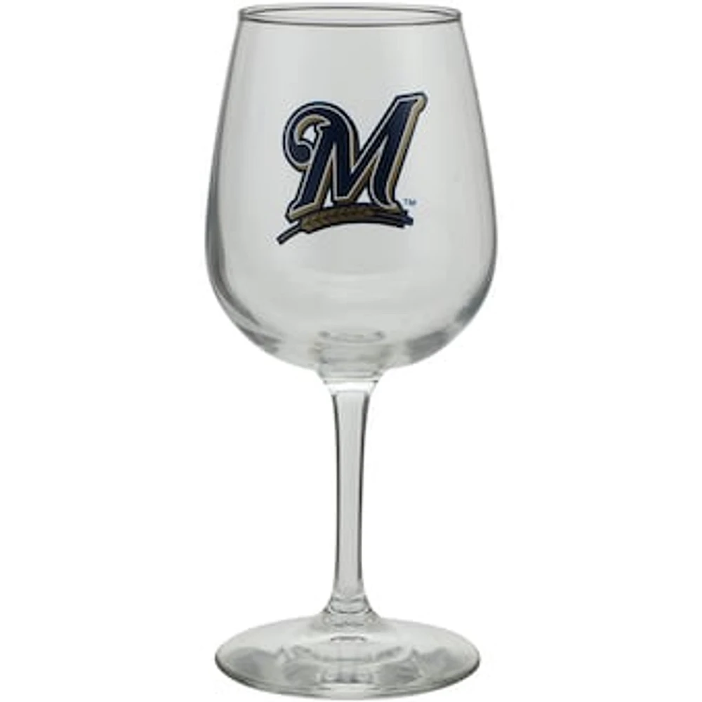 Milwaukee Brewers 12oz. Stemmed Wine Glass