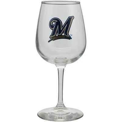 Milwaukee Brewers 12oz. Stemmed Wine Glass