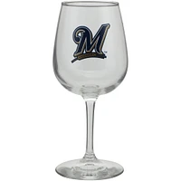 Milwaukee Brewers 12oz. Stemmed Wine Glass