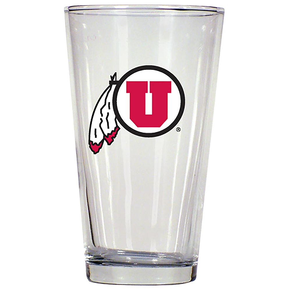 Utah Utes 16oz. Mixing Glass