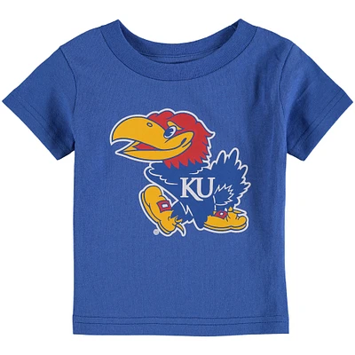 Infant Royal Kansas Jayhawks Big Logo T-Shirt