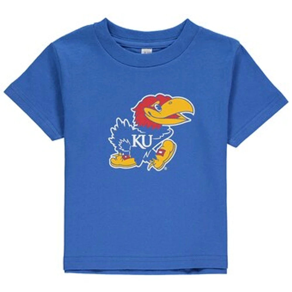 Toddler Royal Kansas Jayhawks Big Logo T-Shirt