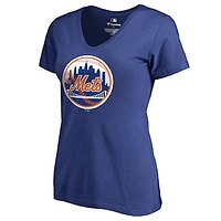 Women's Royal New York Mets Cooperstown Collection Forbes T-Shirt