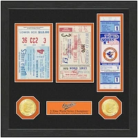 Highland Mint Baltimore Orioles 13" x 13" World Series Ticket Collection