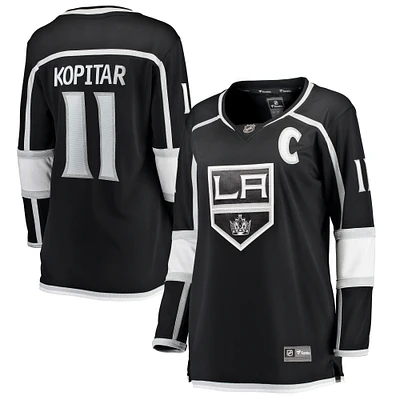 Women's Fanatics Anze Kopitar Black Home Breakaway Player Jersey