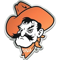 Oklahoma State Cowboys Metallic Freeform Logo Auto Emblem