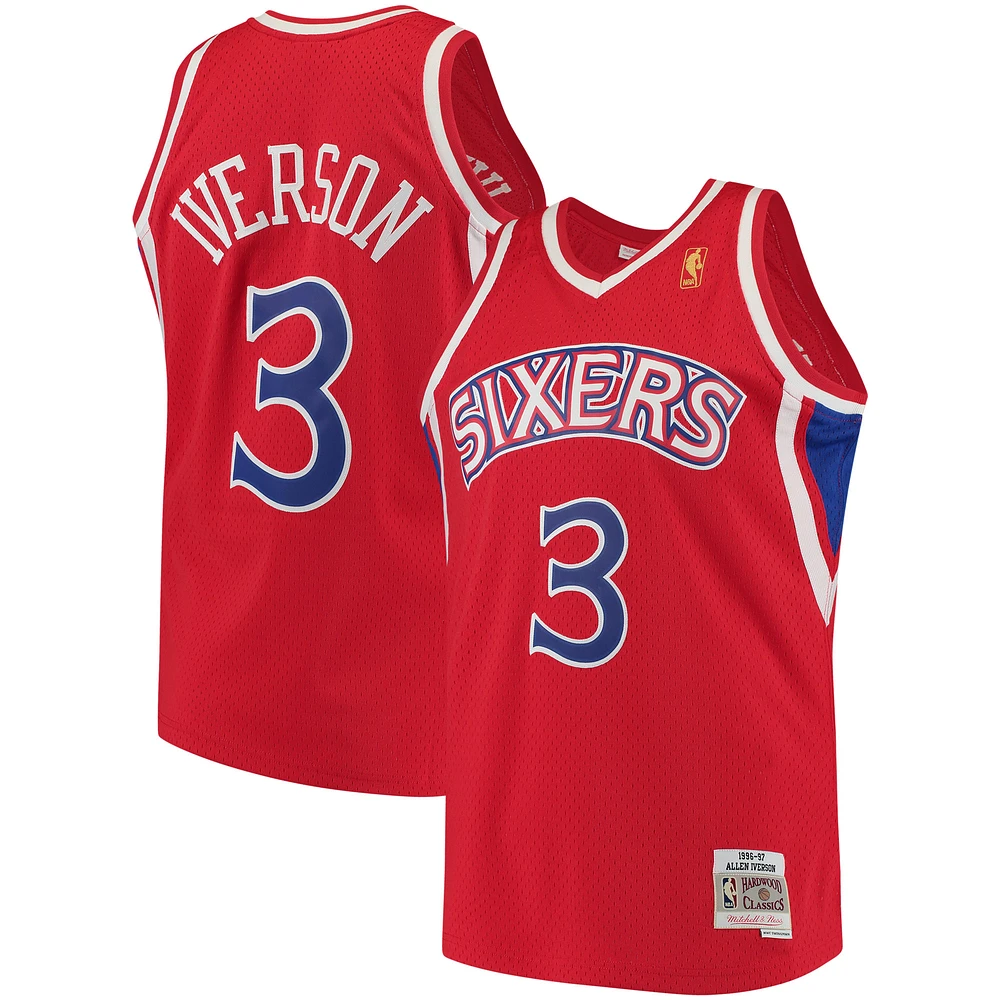 Men's Mitchell & Ness Allen Iverson Philadelphia 76ers / Hardwood Classics Swingman Jersey