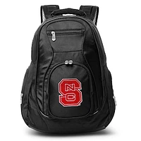 MOJO Black NC State Wolfpack 19'' Laptop Travel Backpack