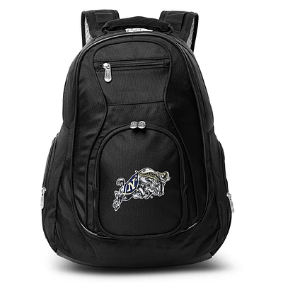 MOJO Black Navy Midshipmen 19'' Laptop Travel Backpack