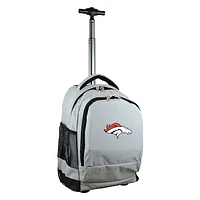 MOJO Gray Denver Broncos 19'' Premium Wheeled Backpack