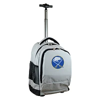 MOJO Gray Buffalo Sabres 19'' Premium Wheeled Backpack