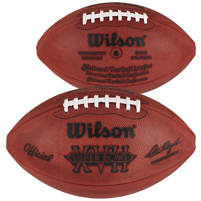 Super Bowl XVII Wilson Official Game Football