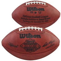 Super Bowl XXII Wilson Official Game Football