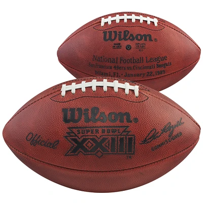 Super Bowl XXIII Wilson Official Game Football