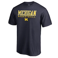 Men's Navy Michigan Wolverines Team Unity Basketball T-Shirt