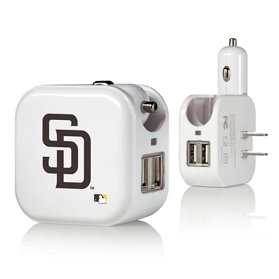 San Diego Padres 2-In-1 USB Charger