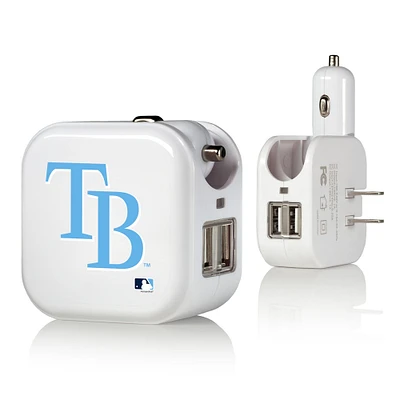 Tampa Bay Rays 2-In-1 USB Charger
