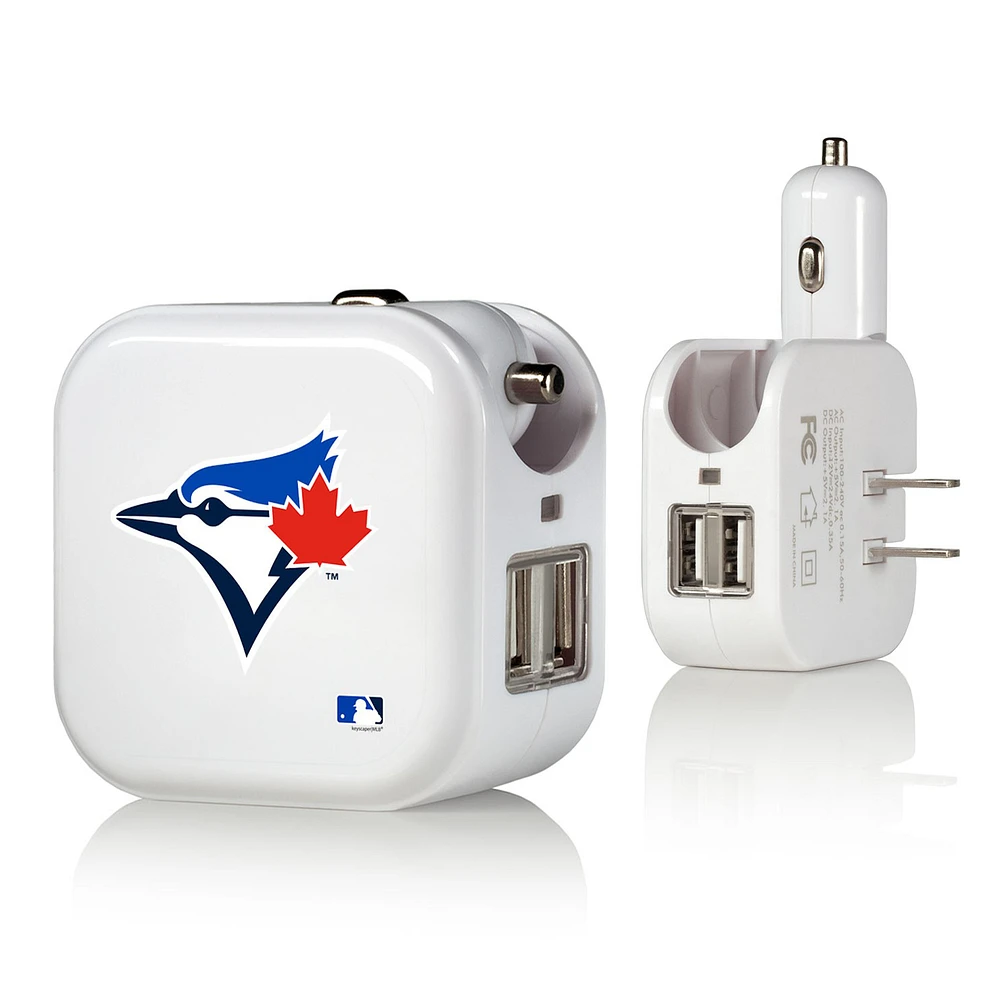 Toronto Blue Jays 2-In-1 USB Charger