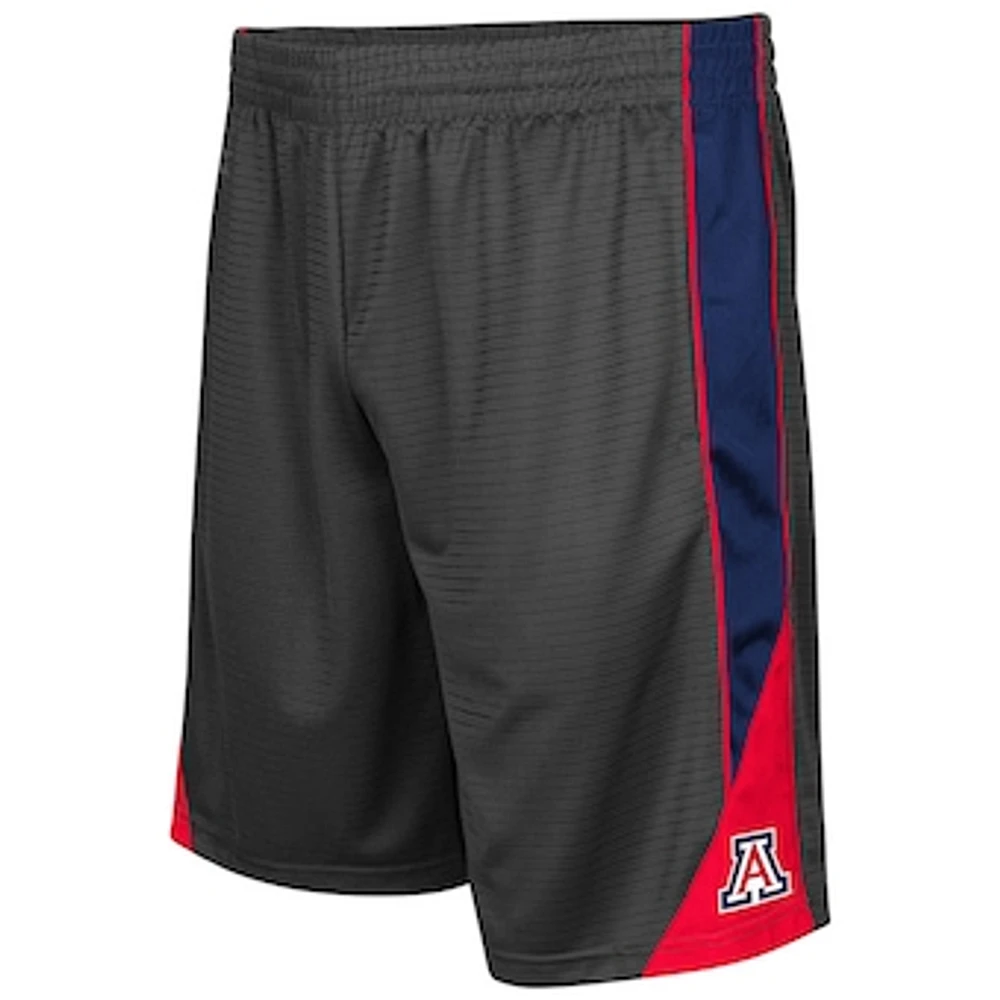 Men's Colosseum Charcoal Arizona Wildcats Turnover Shorts