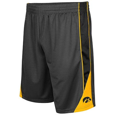 Men's Colosseum Charcoal Iowa Hawkeyes Turnover Shorts