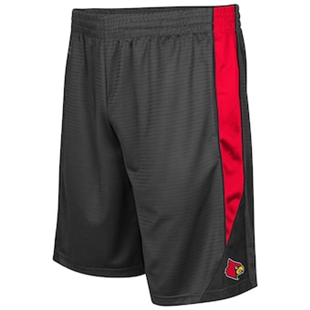 Men's Colosseum Charcoal Louisville Cardinals Turnover Shorts