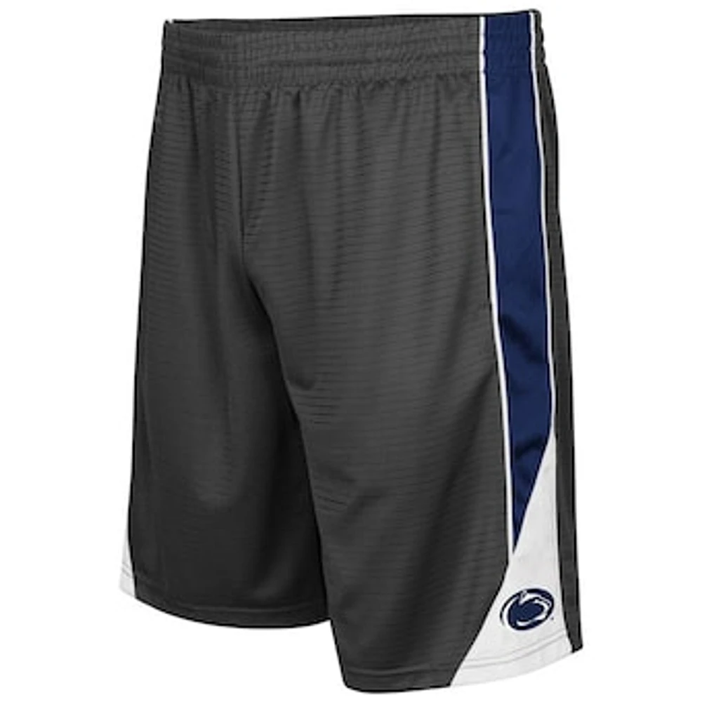 Men's Colosseum Charcoal Penn State Nittany Lions Turnover Shorts