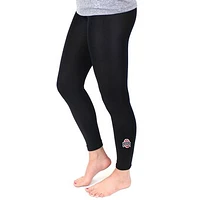 Women's ZooZatz Black Ohio State Buckeyes Fleece Leggings