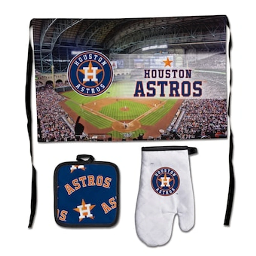 WinCraft Houston Astros Deluxe BBQ Set